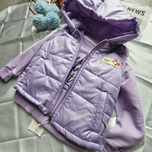 Komplet 3-częściowy dziewczęcy Lila