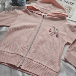 Komplet dziewczęcy morelowy 3-częściowy