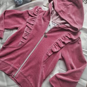 Komplet dziewczęcy różowy