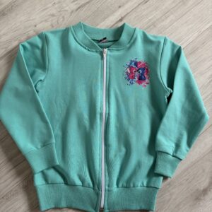 Bluza Stitch zapinana na zamek – morska