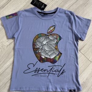 Bawełniana koszulka z jabłkiem