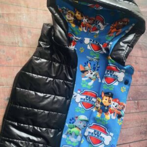 Dwustronna kamizelka dziecięca Psi Patrol z kapturem
