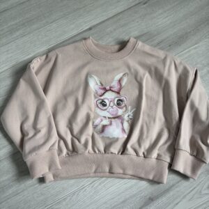 Dziewczęca bluza z królikiem