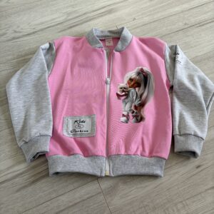 Zapinana bluza na zamek z lalą