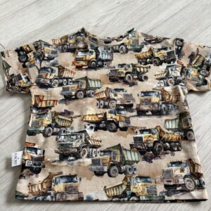 Koszulka dla chłopca w ciężarówki