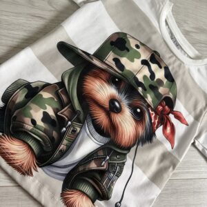 Koszulka dla chłopca z pieskiem