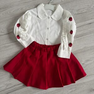 Komplet koszula i spódniczka