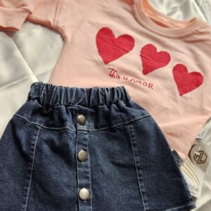 Komplet bluza i spódniczka