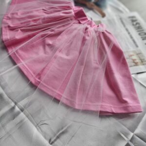 Tiulowa spódniczka dla dziewczynki – różowa