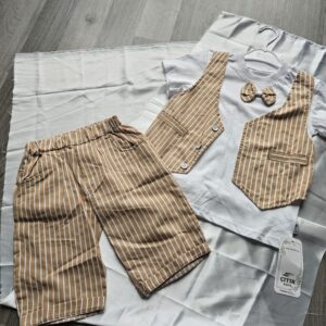 Elegancki komplet letni dla chłopca