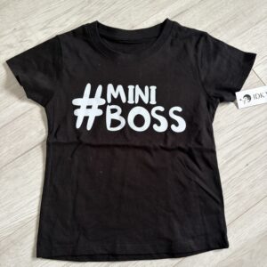 Koszulka dla chłopca Mini Boss