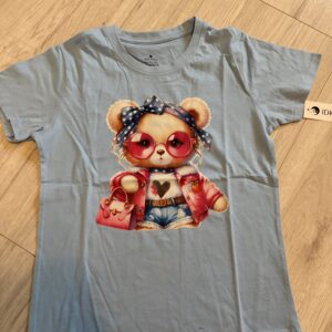 Koszulka miś dla dziewczynki